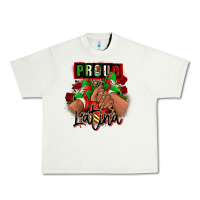Pistachio Proud Latina Mexican sneakers Urban Heavy Tee - RanaPortraitStore