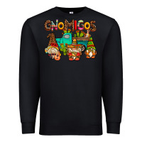 Black gnomigos Premium Sweatshirt - AdoDesignShop