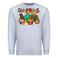 Heather Grey gnomigos Premium Sweatshirt - AdoDesignShop