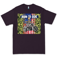 Plum born to ride Premium Tee - TumblerDesignByShophia