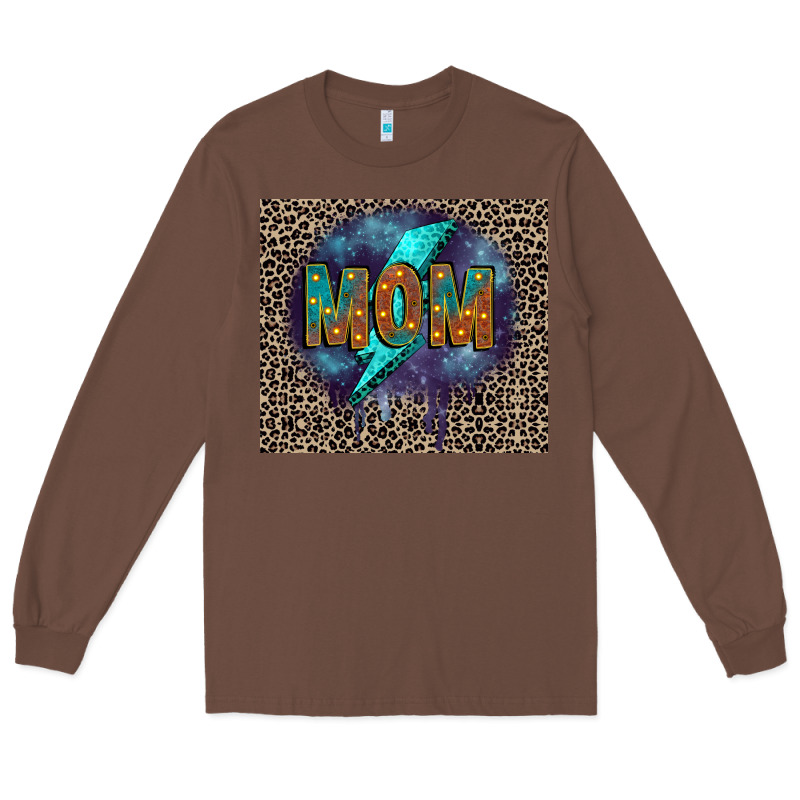 Leopard Mom Long Sleeve Tee by FaDigitalArtStudio | Teevron