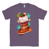 Lavender christmas Classic Tee - CowGirlArtShop