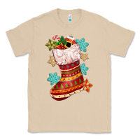 Mushroom christmas Classic Tee - CowGirlArtShop