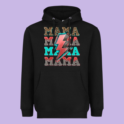 Racing Mama Heavyweight Hoodie Designed By Adodesignshop