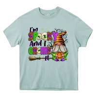 Arona I'm Spooky and I Gnome It Heavy Core Tee - texasbilliewilder