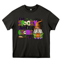 Asphalt I'm Spooky and I Gnome It Heavy Core Tee - texasbilliewilder