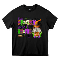 Black I'm Spooky and I Gnome It Heavy Core Tee - texasbilliewilder