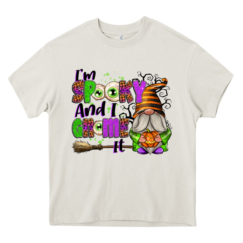 I'm Spooky And I Gnome It Heavy Core Tee by texasbilliewilder | Teevron