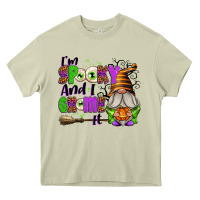 Mossy I'm Spooky and I Gnome It Heavy Core Tee - texasbilliewilder
