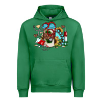 Emerald Christmas sunflower gemstone nurse Urban Hoodie - JahusDesignShop