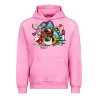 Fuchsia Pink Christmas sunflower gemstone nurse Urban Hoodie - JahusDesignShop