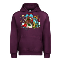 Mauve Wine Christmas sunflower gemstone nurse Urban Hoodie - JahusDesignShop