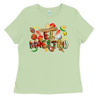 Matcha cinco de mayo el maestro Ladies Tee - CowGirlArtShop