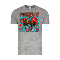 Cloud Rock pucker up cowboy olivia Vintage Tee - OliviaCreatesArt