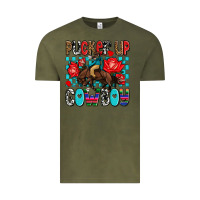 Vintage Olive pucker up cowboy olivia Vintage Tee - OliviaCreatesArt