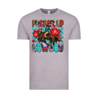 Vintage Zinc pucker up cowboy olivia Vintage Tee - OliviaCreatesArt