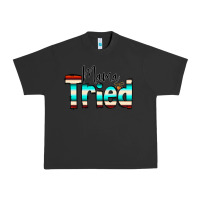 Pigment Black Mama Tried Urban Heavy Tee - CowCowDesign