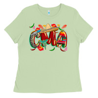 Matcha cinco de mayo cma Ladies Tee - CowGirlArtShop