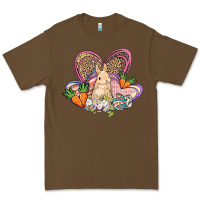 Cacao Easter heart Easter Day Premium Tee - HowdyJamesFarm