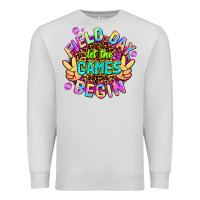 Dove Grey field day let the games begin Premium Sweatshirt - AdoDesignShop