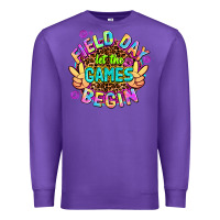 Purple field day let the games begin Premium Sweatshirt - AdoDesignShop