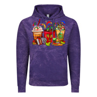 Cloud Purple Mexico Coffee Cups Vintage Hoodie - FaDigitalArtStudio
