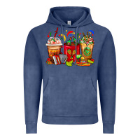 Vintage Denim Mexico Coffee Cups Vintage Hoodie - FaDigitalArtStudio