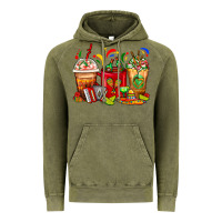 Vintage Olive Mexico Coffee Cups Vintage Hoodie - FaDigitalArtStudio