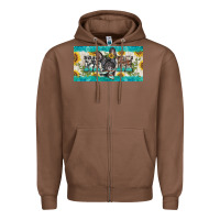 Chestnut french bulldog mom license plate template Zipper Hoodie - BarkalooDesign