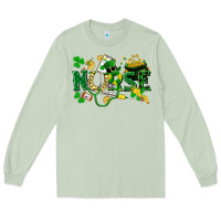 Matcha nurse st patrick Long Sleeve Tee - FaDigitalArtStudio