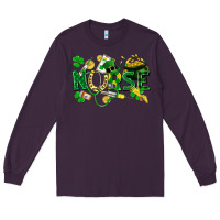 Plum nurse st patrick Long Sleeve Tee - FaDigitalArtStudio