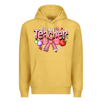 Antique Gold easter teacher Premium Hoodie - CowhideDigitalArt