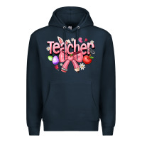 Navy easter teacher Premium Hoodie - CowhideDigitalArt