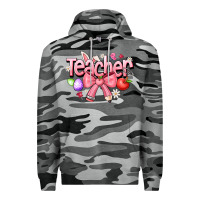 Slate Camo easter teacher Premium Hoodie - CowhideDigitalArt