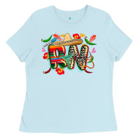 Baby Blue cinco de mayo rn Ladies Tee - CowGirlArtShop