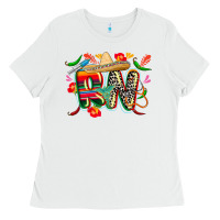 White cinco de mayo rn Ladies Tee - CowGirlArtShop