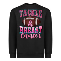 Black tackle breast cancer Heavyweight Sweatshirt - BarkalooDesign