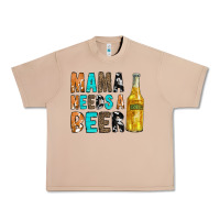 Burro Mama Needs a Beer Urban Heavy Tee - CowCowDesign