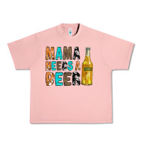 Salmon Mama Needs a Beer Urban Heavy Tee - CowCowDesign