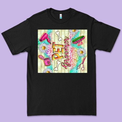 Pet Groomer Premium Tee Designed By Tumblerdesignbyshophia