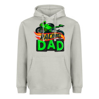 Moon Dust racing dad with racing motorcycle Heavyweight Hoodie - AdoDesignShop