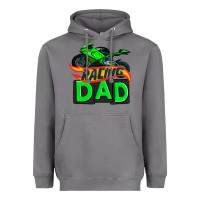 Storm racing dad with racing motorcycle Heavyweight Hoodie - AdoDesignShop