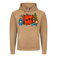 Vintage Camel Camper Coffee Cup Vintage Hoodie - FaDigitalArtStudio