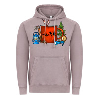 Vintage Zinc Camper Coffee Cup Vintage Hoodie - FaDigitalArtStudio
