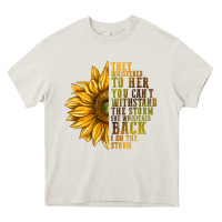 Cream They Whispered To Her You Can't Withstand Heavy Core Tee - texasbilliewilder