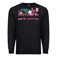 Black nurse custom name Premium Sweatshirt - AdoDesignShop