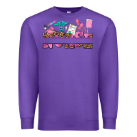 Purple nurse custom name Premium Sweatshirt - AdoDesignShop