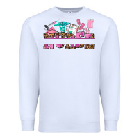 White nurse custom name Premium Sweatshirt - AdoDesignShop