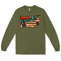Army Green Memorial Day honor and remember Long Sleeve Tee - FaDigitalArtStudio