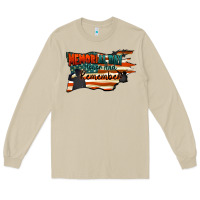 Mushroom Memorial Day honor and remember Long Sleeve Tee - FaDigitalArtStudio
